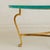 Metal French Gilt Metal + Frosted Glass Coffee Table, 1960s For Sale - Image 7 of 7
