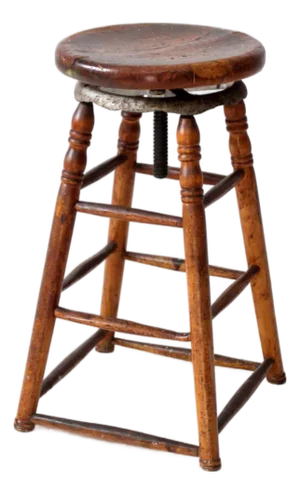 Antique Drafting Stool