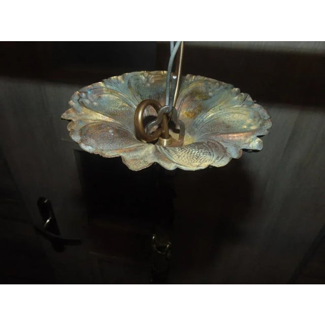 Art Nouveau Lamp For Sale - Image 5 of 7