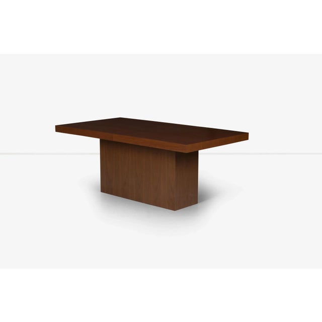 Mid-Century Modern Milo Baughman Style Dining Table For Sale - Image 3 of 10