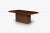 Mid-Century Modern Milo Baughman Style Dining Table For Sale - Image 3 of 10