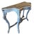 Rococo Early 20th Century Italian Rococo Style Shaped Grey Marble-Top Console Table For Sale - Image 3 of 17
