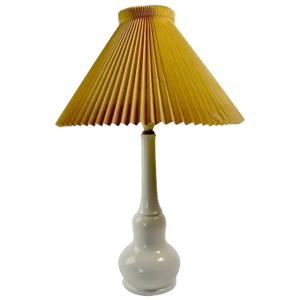 Bing Grøndahl White Porcelain Lamp