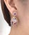 Bochic "Capri" Amethyst & Multi Gem Cage Earrings Set In 18K Gold & Gold Natural Purple Amethyst - 5.00 Carat Natural...