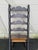 Antique English High Ladder Back Rush Seat Side Chair For Sale - Image 12 of 18