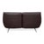 Brown Leather Fenja Two-Seater Sofa with Manual Function from Koinor For Sale - Image 14 of 16