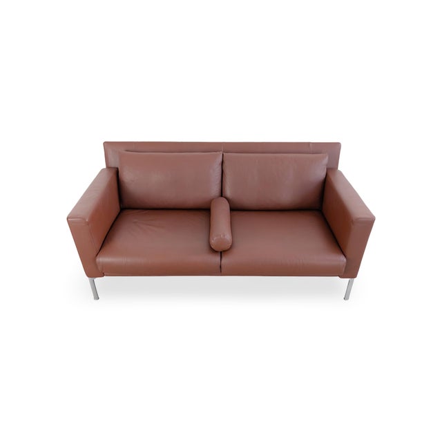 We are offering one of only two beautiful Walter Knoll design sofas for sale. This model, known as Jason, is available...