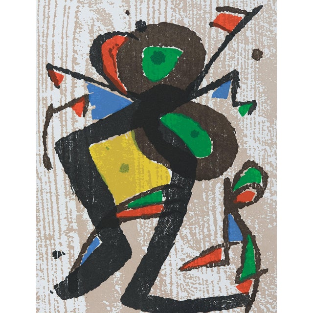 Joan Miro, Papillon dansant, Etching For Sale