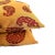 2020s Scalamandre Katmandu in Gold and Red Pillow Cover - Gold and Red Paisley Cushion Cover For Sale - Image 5 of 5