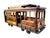 Large-Scale (Over 2 Ft) San Francisco Cable Car Model — Metal and Wood Trolley Sculpture, California Centerpiece Decor For Sale - Image 9 of 13