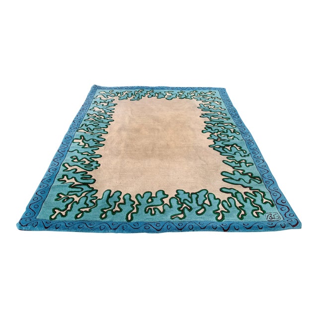 Hand-Knotted Wool Rug by Elizabeth Garouste and Mattia Bonetti, 1980s For Sale - Image 3 of 8