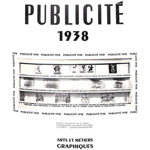 Paper "Publicite 1938" Peignot, Charles & Lejard, Andre, Et Al. For Sale - Image 7 of 12
