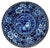 Stunning & Rare Antique Original Set of 3 Dark Flow Blue English Staffordshire 10 Inch Dinner Plates Circa 1830s For Sale In Boston - Image 6 of 18