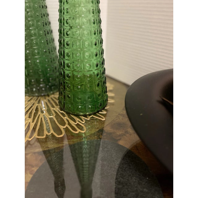 1960s Empoli “Aztec” Italian Mid Century Art Glass - For Sale - Image 9 of 12