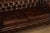 2020s Chesterfield Style Tufted Brown Leather Sofa For Sale - Image 5 of 18