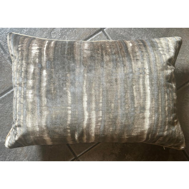 Kravet Couture "Chicattah" in Mink 14”x20” - Down Insert For Sale - Image 9 of 10