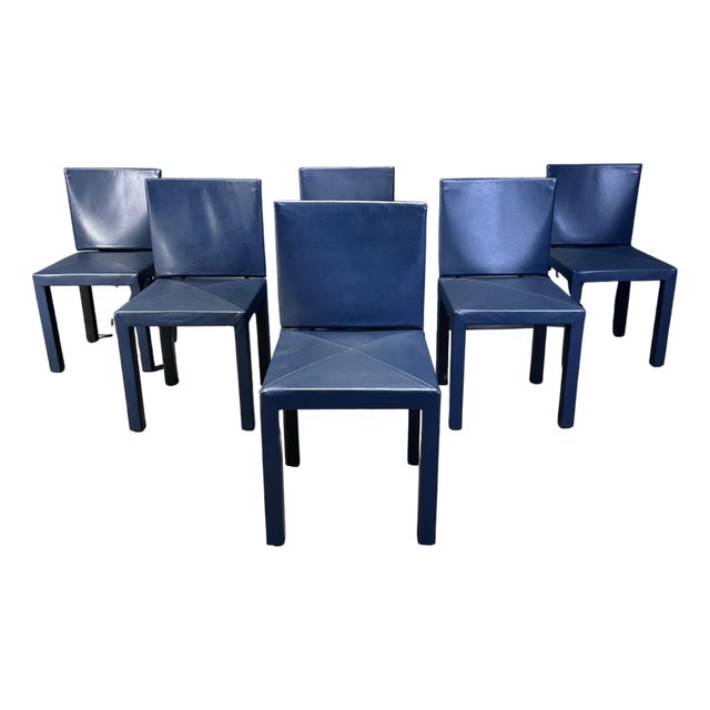 Arcadia Dining Chairs attributed to Paolo Piva for B&B Italia, 1980, Set of 6 For Sale