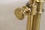 1980s Mid-Century Modern Adjustable Brass Floor Lamp For Sale In Philadelphia - Image 6 of 13