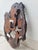 One-of-a-Kind Handcrafted Driftwood Wall Clock – Functional Natural Wood Wall Sculpture For Sale - Image 16 of 17