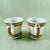 French Café Brûlot Cups, a Pair For Sale - Image 4 of 11