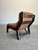 1970s 1970s Gerard Van Den Berg for Montis Attrb Dutch Brutalist Leather Lounge Chair For Sale - Image 5 of 9