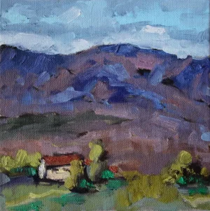 Desertscapes — Nevada Hills (Original Oil on Linen)
