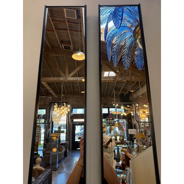 Glass “Gronda” Wall Mirror / Coat Rack by Luciano Bertoncini, Italy 1970s For Sale - Image 7 of 11