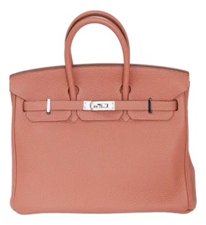 Hermès Birkin 25 Rose Tea Togo Palladium Hardware 2014