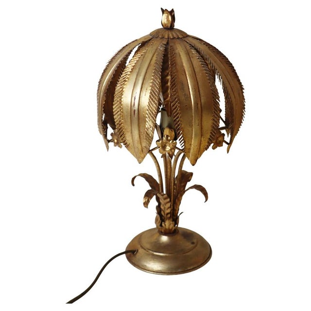 This luxurious gorgeous golden palm tree table lamp is absolutely stunning and eye catching! Its elegance is hard to match...