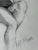 1944 Figure Study Drawing Pencil on Paper 19x25 For Sale - Image 4 of 7