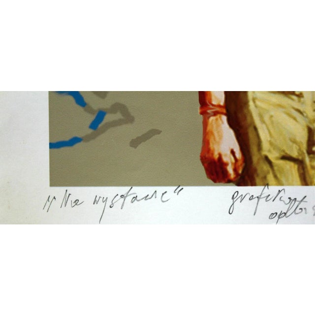 Marek Sapetto, At an Exhibition, Digital Print For Sale - Image 3 of 8