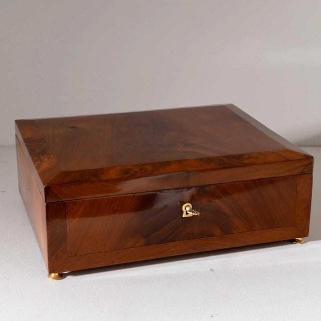 Biedermeier Jewelry Box For Sale - Image 3 of 15