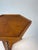 Amber 1960s Mid-Century Drexel "Esperanto" Pecan Hexagonal Side Tables - A Pair For Sale - Image 8 of 11