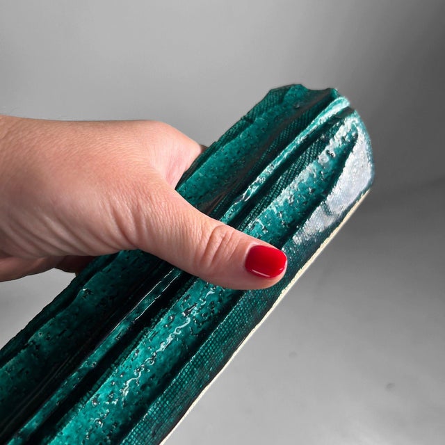 1950s Large Japanese Ceramic Tray by Kikuyama, 1950s For Sale - Image 5 of 15