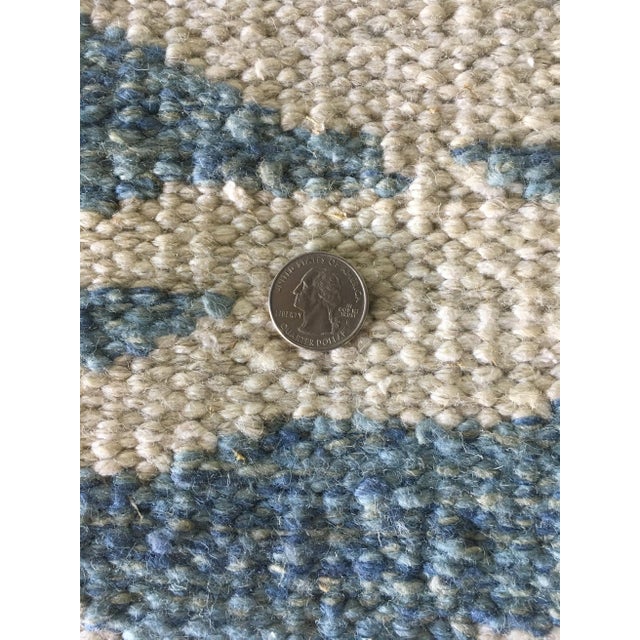 Textile Contemporary Swedish Style Wool Rug With a Multicolored Abstract Design For Sale - Image 7 of 7