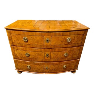South German Bow-Front Commode For Sale