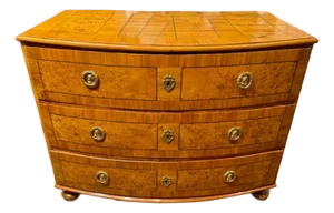 South German Bow-Front Commode