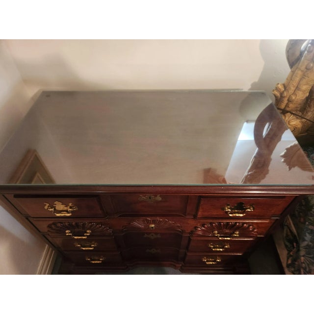 Wood Thomasville Vintage Chippendale Style Dresser For Sale - Image 7 of 8