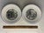 Mid 20th Century Digoin Sarreguemines Transferware Plates: Christopher Columbus & Claude Chappe For Sale - Image 5 of 5