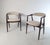 Step into the world of midcentury design with this stunning pair of Model 213 dining chairs by the renowned Danish...
