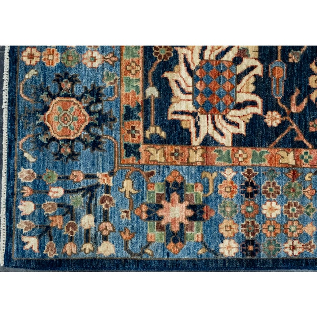 Oriental Handmade Runner Rug 8'10" x 11'9" #17014 For Sale - Image 4 of 8
