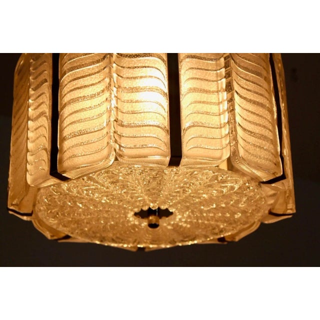 Mid-Century Pendant Lamp by Kalmar Vienna, C. 1950's For Sale In Los Angeles - Image 6 of 6