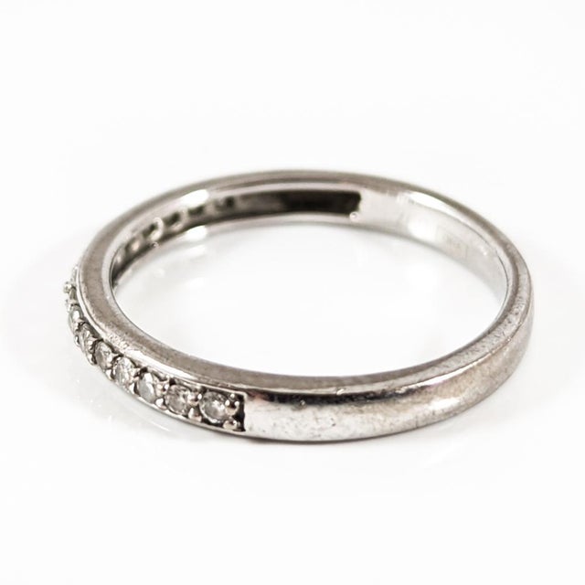 Ring, Gold, 18K, 2.63g, 17mm, Diamonds 16x approx. 0.01ct, Good condition This piece has an attribution mark, I am sure...