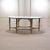 Hollywood Regency 1960s Exceptionally Rare Vintage La Barge Hollywood Regency Brass & Glass Coffee Table For Sale - Image 3 of 4