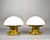 Gold Bau Ceiling or Wall Lamp by Klaus Michalik for Stockmann Orno, 1960s For Sale - Image 8 of 12