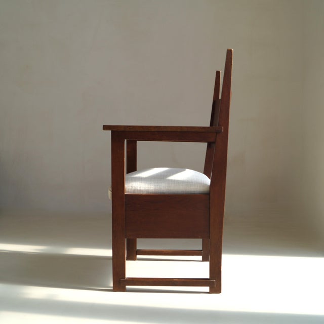 Dutch Art Deco Armchair by Piet De Vries, 1934 For Sale - Image 6 of 11