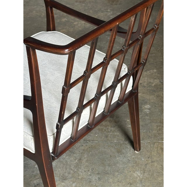 1950s 1950s Unusual Mid Century Modern Accent Chair by Baker For Sale - Image 5 of 12