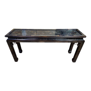 Mario Buatta Attributed for John Widdicomb Company Chinoiserie Console Table
