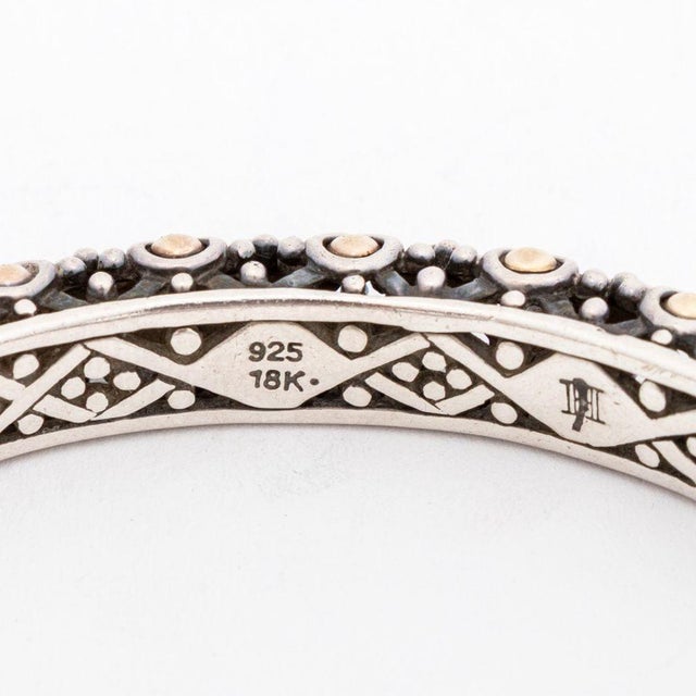 Modern John Hardy, Etc. Sterling Silver Bracelets, 3 For Sale - Image 3 of 7