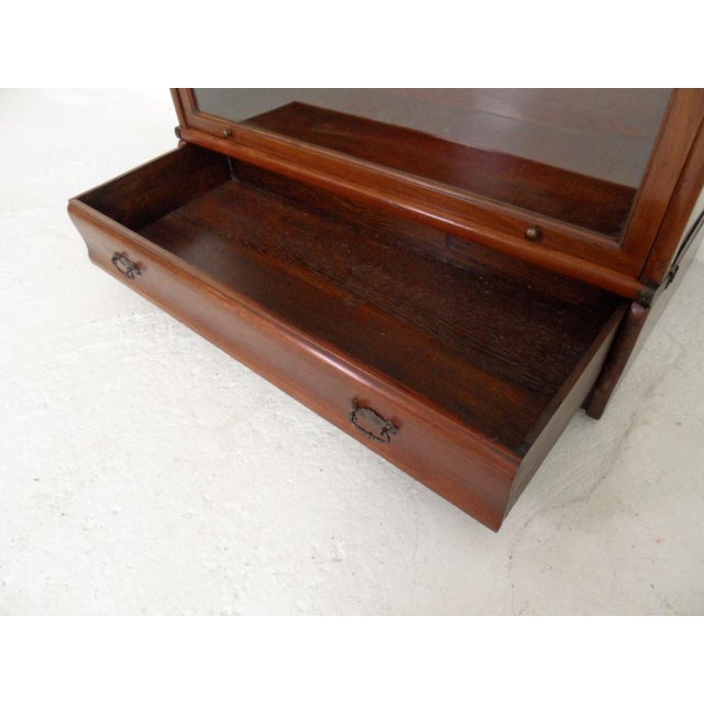 Wood Antique Stackable Display Bookcase from Globe Wernicke, 1890s For Sale - Image 7 of 15